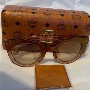 Authentic MCM sunglasses Havana